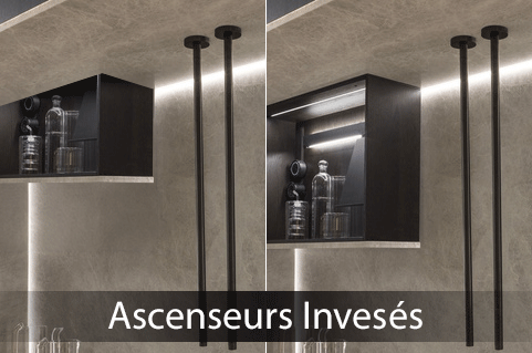 Lifts TV invers&eacute;s pour plafond